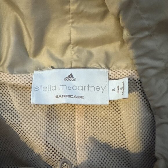 Adidas Stella McCartney Sand Barricade Women's Tennis Jacket Size Small - Picture 5 of 8